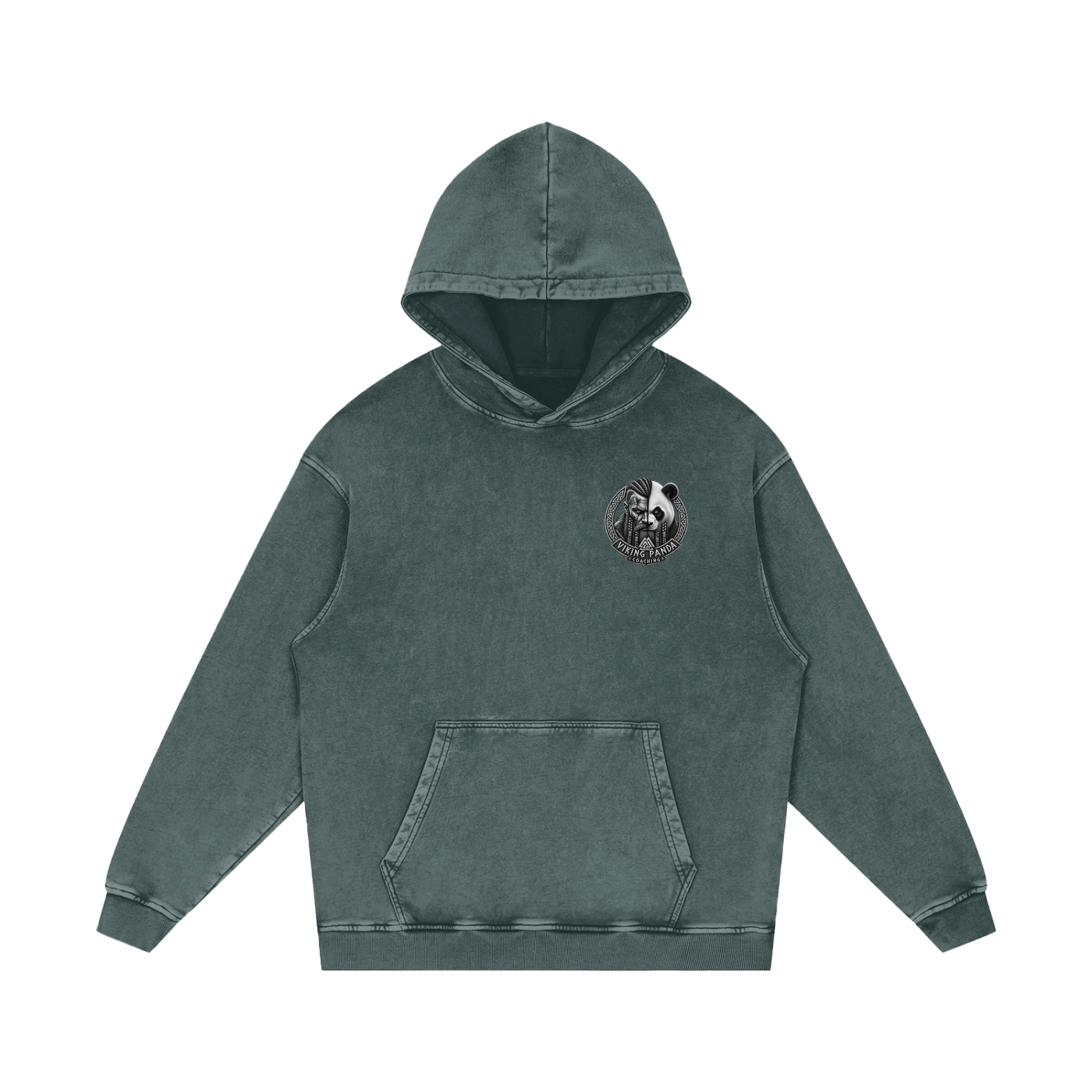 Viking Family/Snow Washed Hoodie ~ Non Fleece
