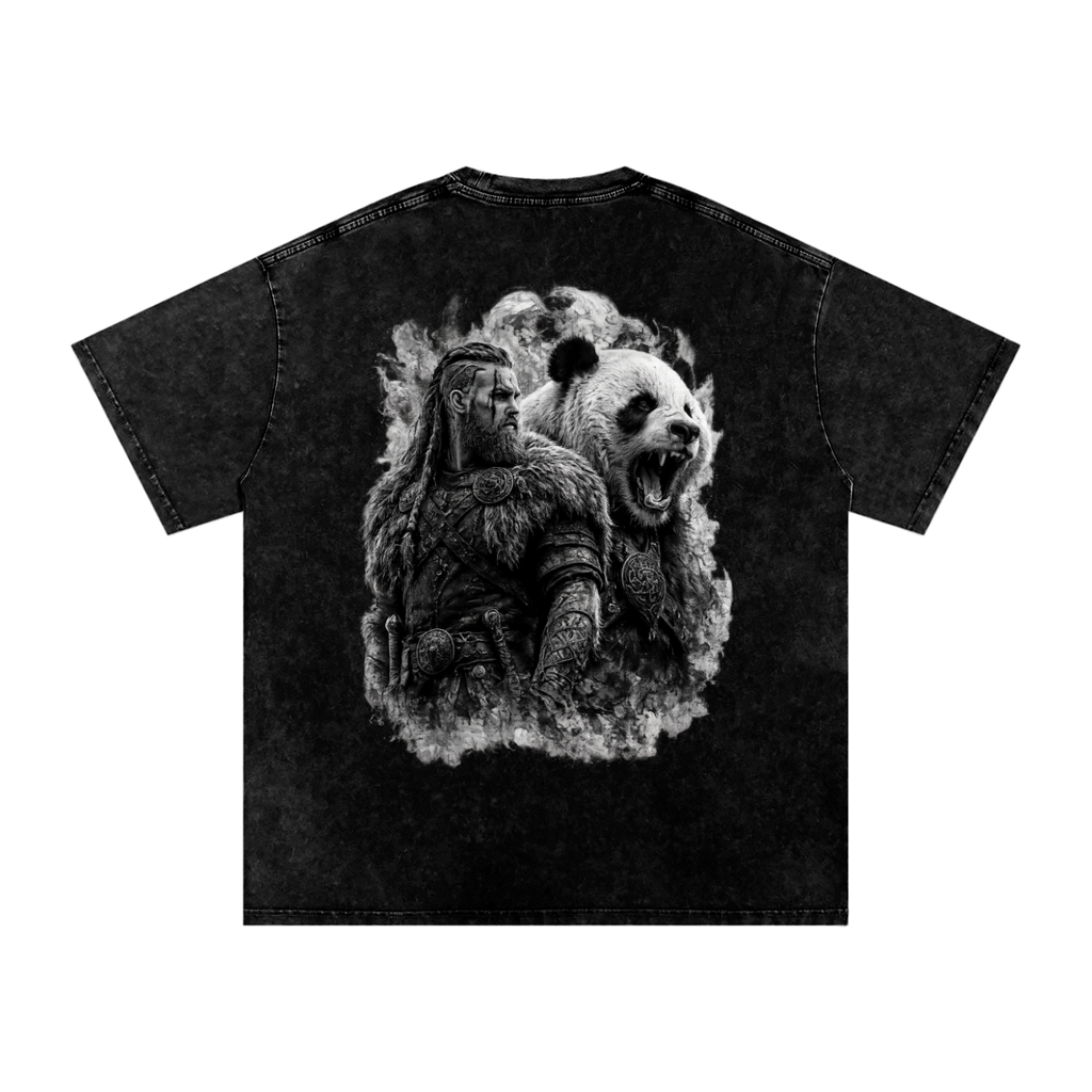 Viking Battle. Snow Washed Oversized