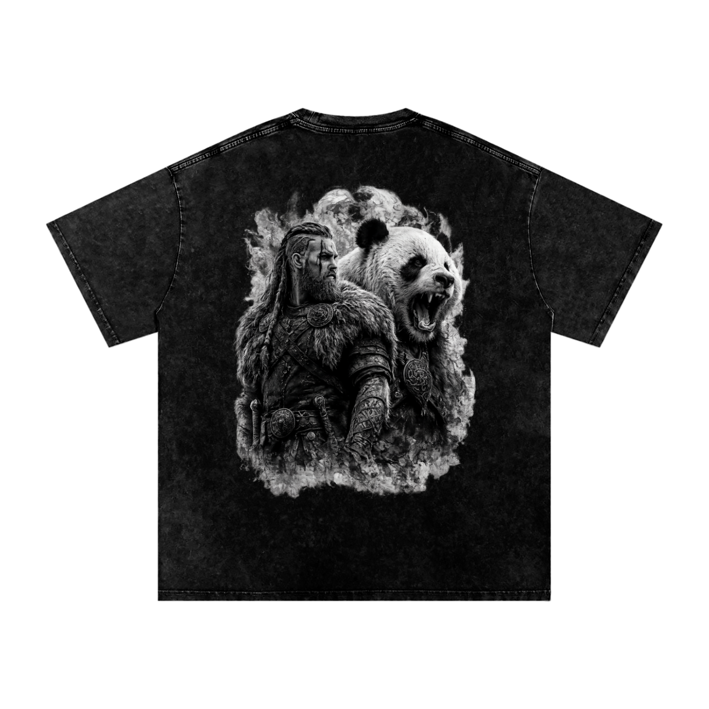 Viking Battle. Snow Washed Oversized