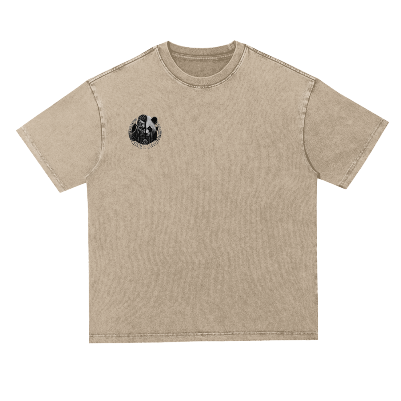 Burning Raven, Snow Washed Heavyweight Oversized