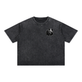 Viking Family. Mineral Wash Boxy Cotton T-Shirt